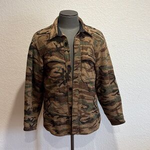 Men's Camouflage Wool Field Jacket